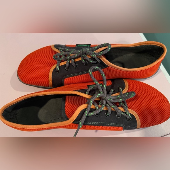 Orange Leguano “Barefoot” Shoes - Picture 2 of 3